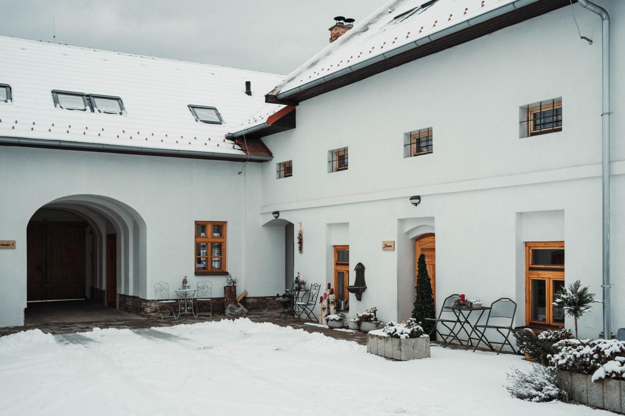 Cakyho Kuria - Mezonetovy Apartman S Krbom A Saunami Smizany Bagian luar foto