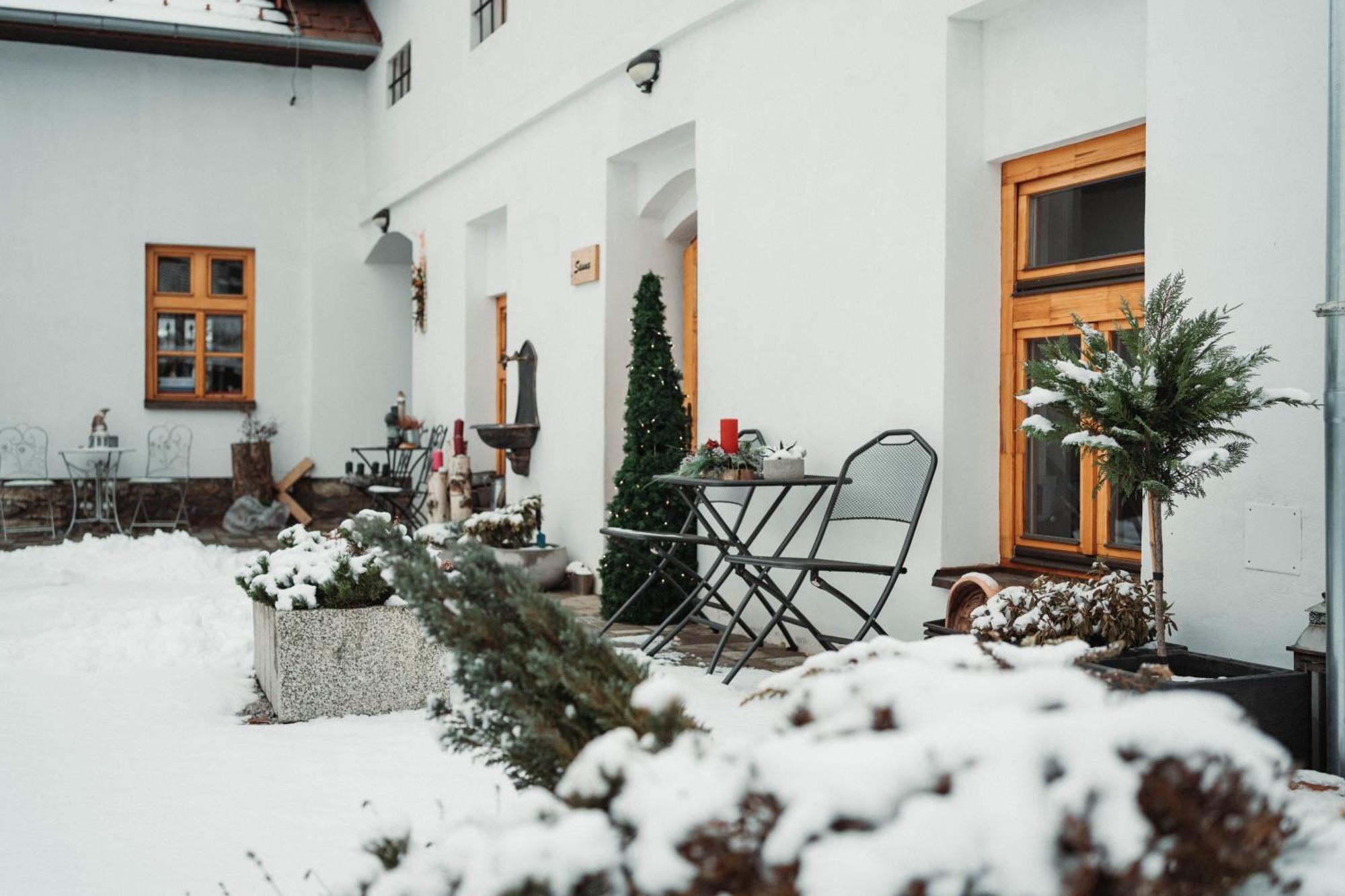 Cakyho Kuria - Mezonetovy Apartman S Krbom A Saunami Smizany Bagian luar foto