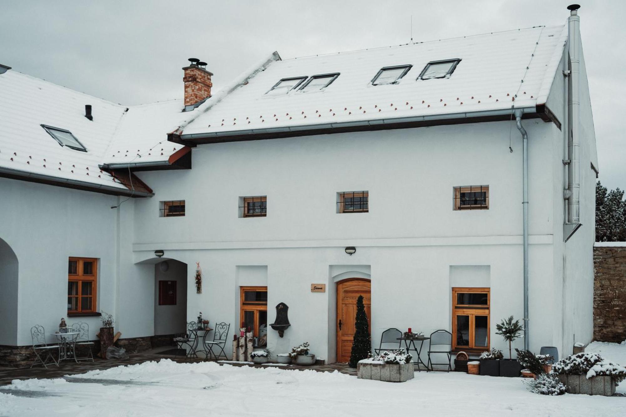 Cakyho Kuria - Mezonetovy Apartman S Krbom A Saunami Smizany Bagian luar foto